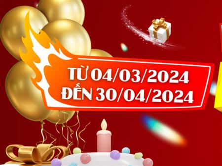 CHÚC MỪNG SINH NHẬT JAC 2024 - SALE BÙNG NỔ